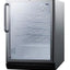 Summit Appliance 23.63'' 36 Bottle Single Zone Built-In Wine Refrigerator | Fridge.com