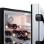 Summit Appliance 23.63'' 36 Bottle Single Zone Freestanding Wine Refrigerator | Fridge.com