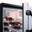 Summit Appliance 23.63'' 36 Bottle Single Zone Freestanding Wine Refrigerator | Fridge.com