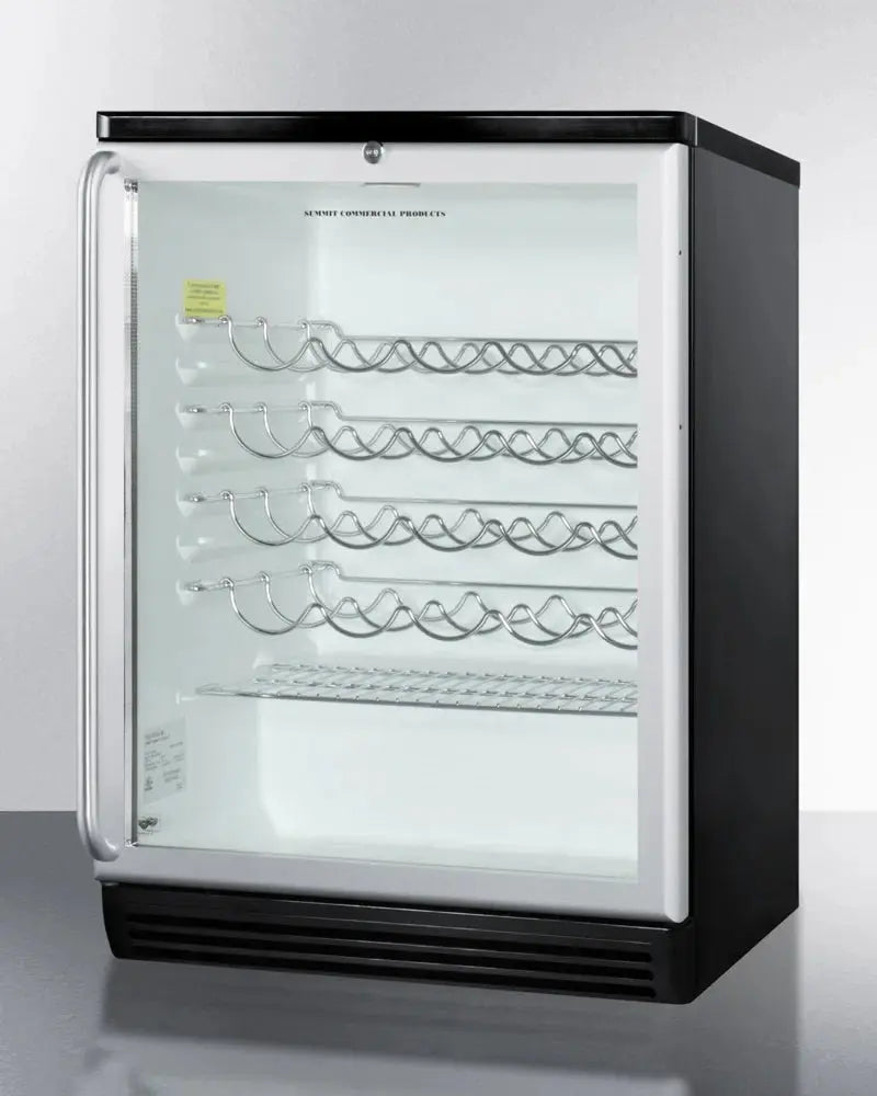 Summit Appliance 23.63'' 36 Bottle Single Zone Freestanding Wine Refrigerator | Fridge.com