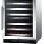 Summit Appliance 23.63'' 46 Bottle Dual Zone Wine Refrigerator | Fridge.com