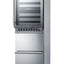 Summit Appliance 23.63'' 46 Bottle and Can Triple Zone Wine & Beverage Refrigerator | Fridge.com