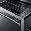 Summit Appliance 23.63'' 46 Bottle and Can Triple Zone Wine & Beverage Refrigerator | Fridge.com