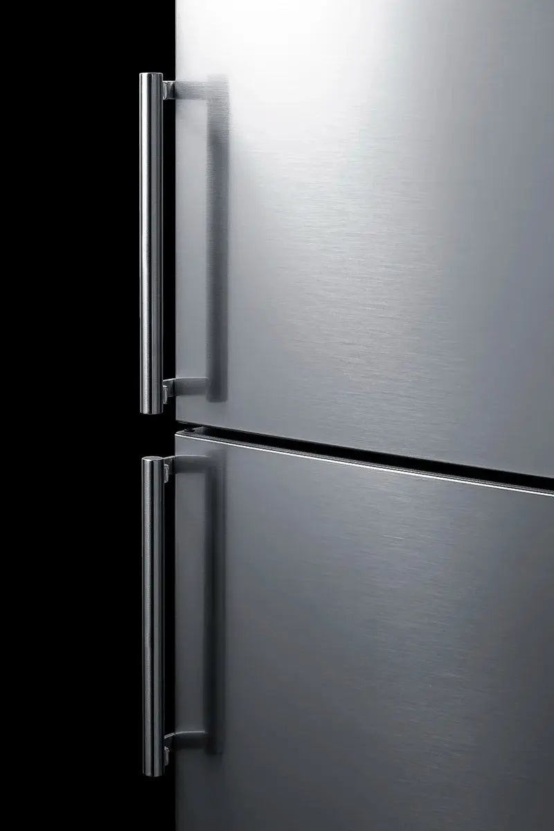 Summit Appliance 24" W Stainless Steel Door Bottom Freezer Refrigerator | Fridge.com