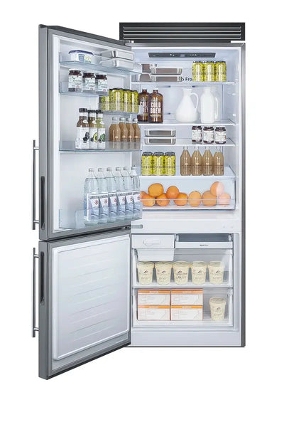 Summit Appliance 28" 14.6 Cubic Feet Energy Star Bottom Freezer Refrigerator | Fridge.com