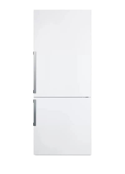 Summit Appliance 28" 16.8 Cubic Feet Energy Star Bottom Freezer Refrigerator | Fridge.com