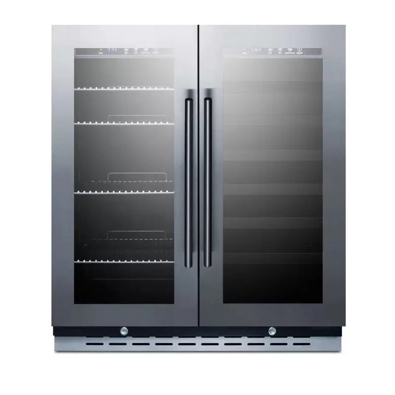 Summit Appliance 29.5'' 33 Bottle Dual Zone Wine Refrigerator | Fridge.com