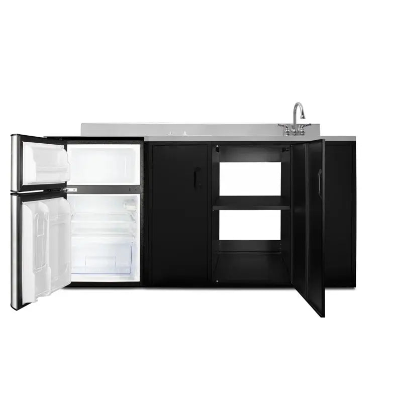 Summit Appliance 3.2 Cubic Feet Cu. Ft. Mini Fridge with Freezer Kitchenette | Fridge.com