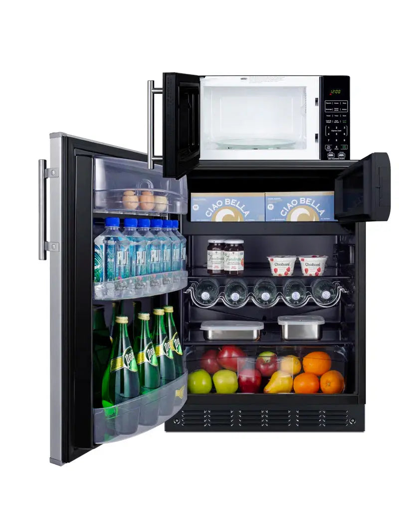 Summit Appliance 4.9 Cubic Feet Freestanding Mini Fridge with Freezer and Microwave | Fridge.com