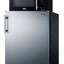 Summit Appliance 4.9 Cubic Feet Freestanding Mini Fridge with Freezer and Microwave | Fridge.com