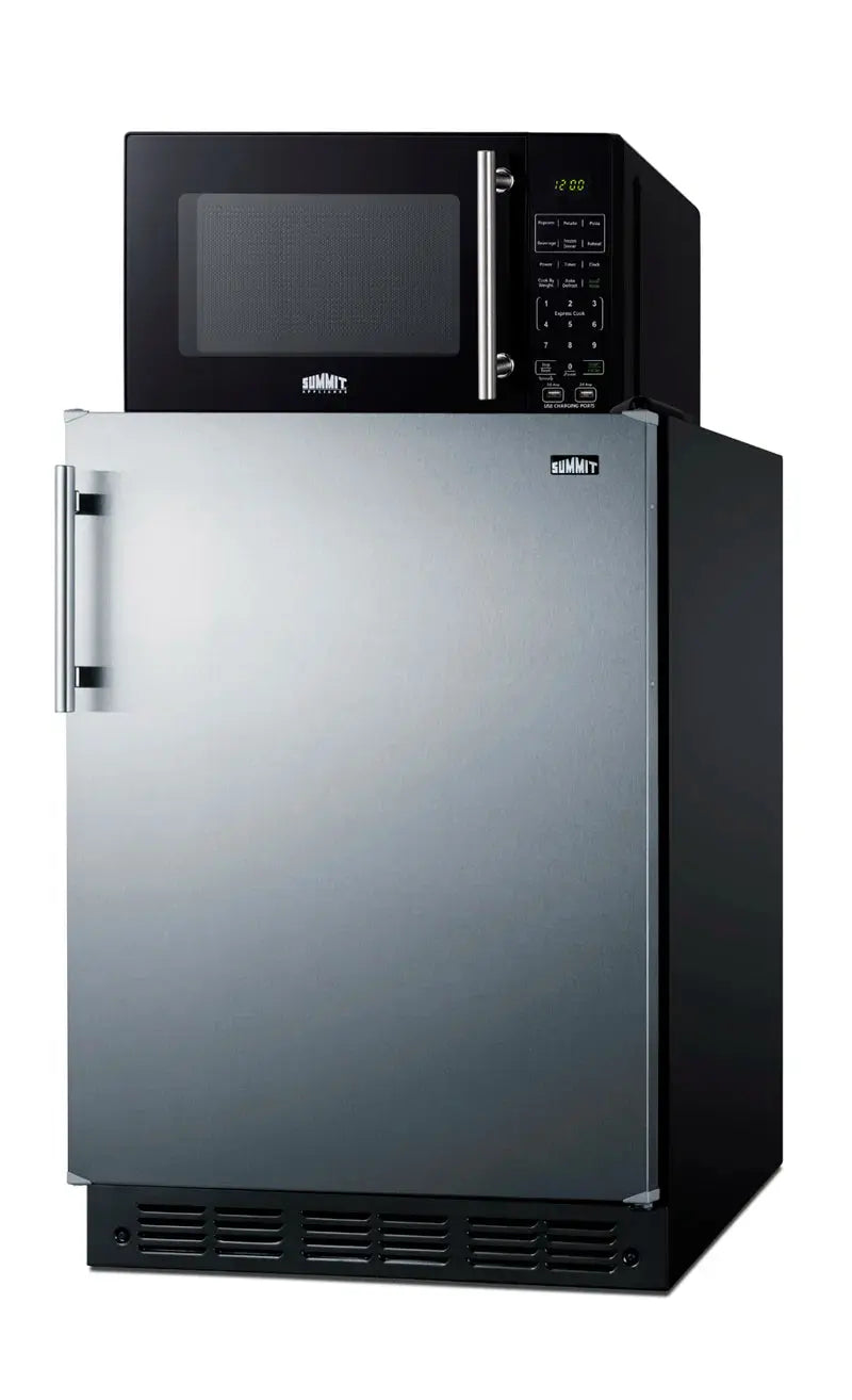 Summit Appliance 4.9 Cubic Feet Freestanding Mini Fridge with Freezer and Microwave | Fridge.com