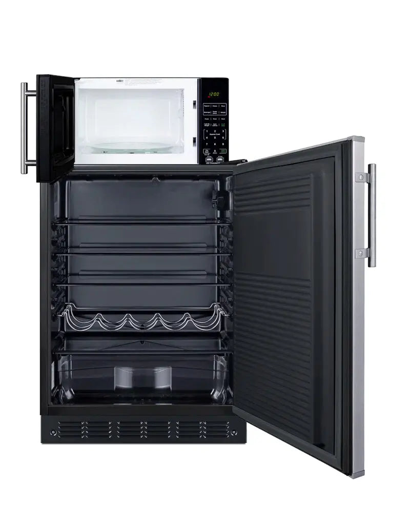 Summit Appliance 5.1 Cubic Feet Freestanding Mini Fridge with Microwave | Fridge.com