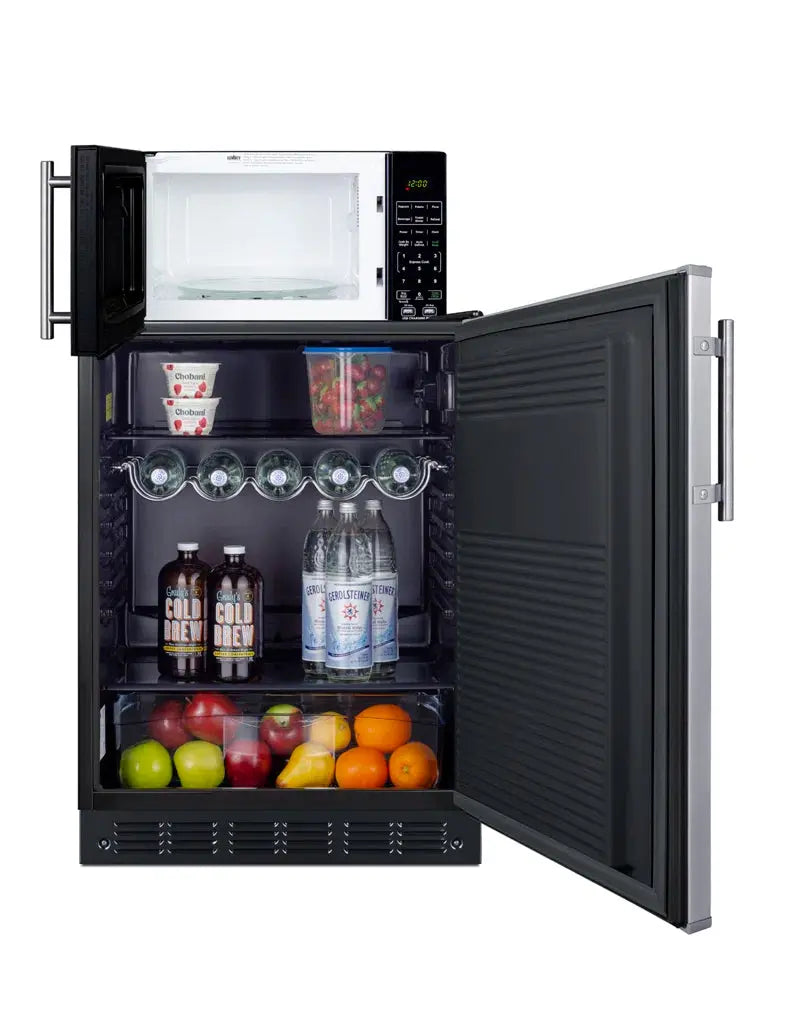 Summit Appliance 5.1 Cubic Feet Freestanding Mini Fridge with Microwave | Fridge.com