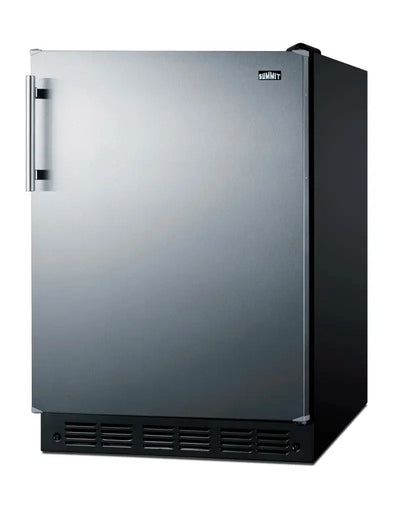 Summit Appliance 5.3 Cubic Feet Cu. Ft. Stainless Steel Door Energy Star ADA All Refrigerator | Fridge.com