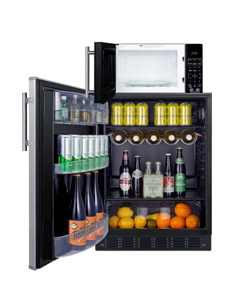 Summit Appliance 5.5 Cubic Feet Freestanding Mini Fridge with Microwave | Fridge.com