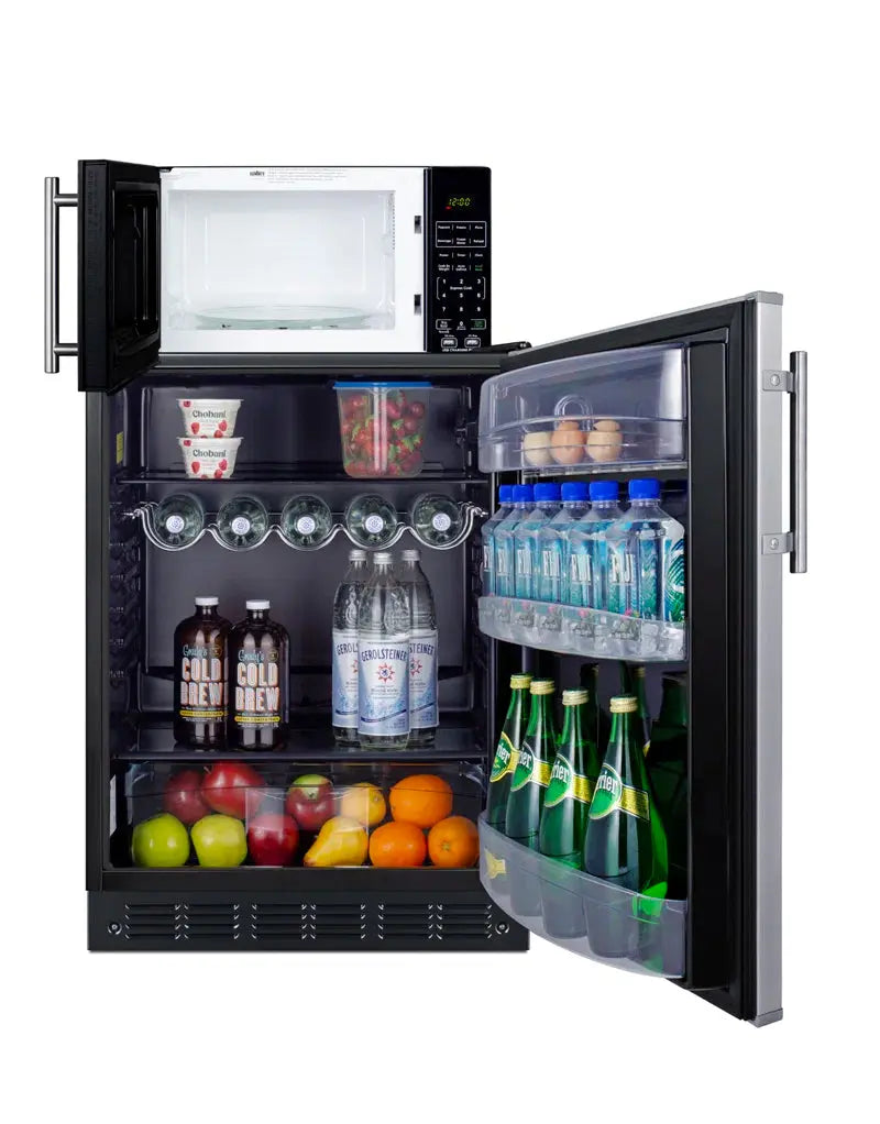 Summit Appliance 5.5 Cubic Feet Freestanding Mini Fridge with Microwave | Fridge.com