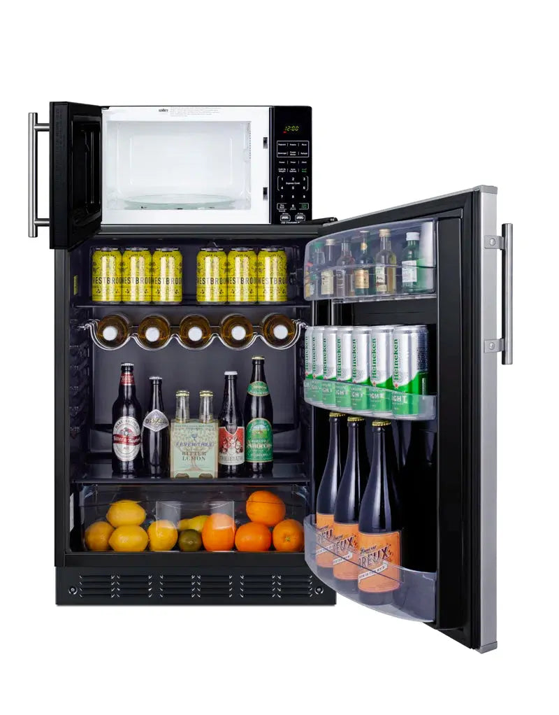 Summit Appliance 5.5 Cubic Feet Freestanding Mini Fridge with Microwave | Fridge.com