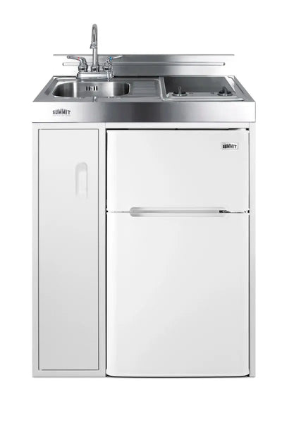 Summit Appliance All-In-One Combo Kitchens 2.93 Cubic Feet Cu. Ft. Mini Fridge with Freezer Kitchenette | Fridge.com