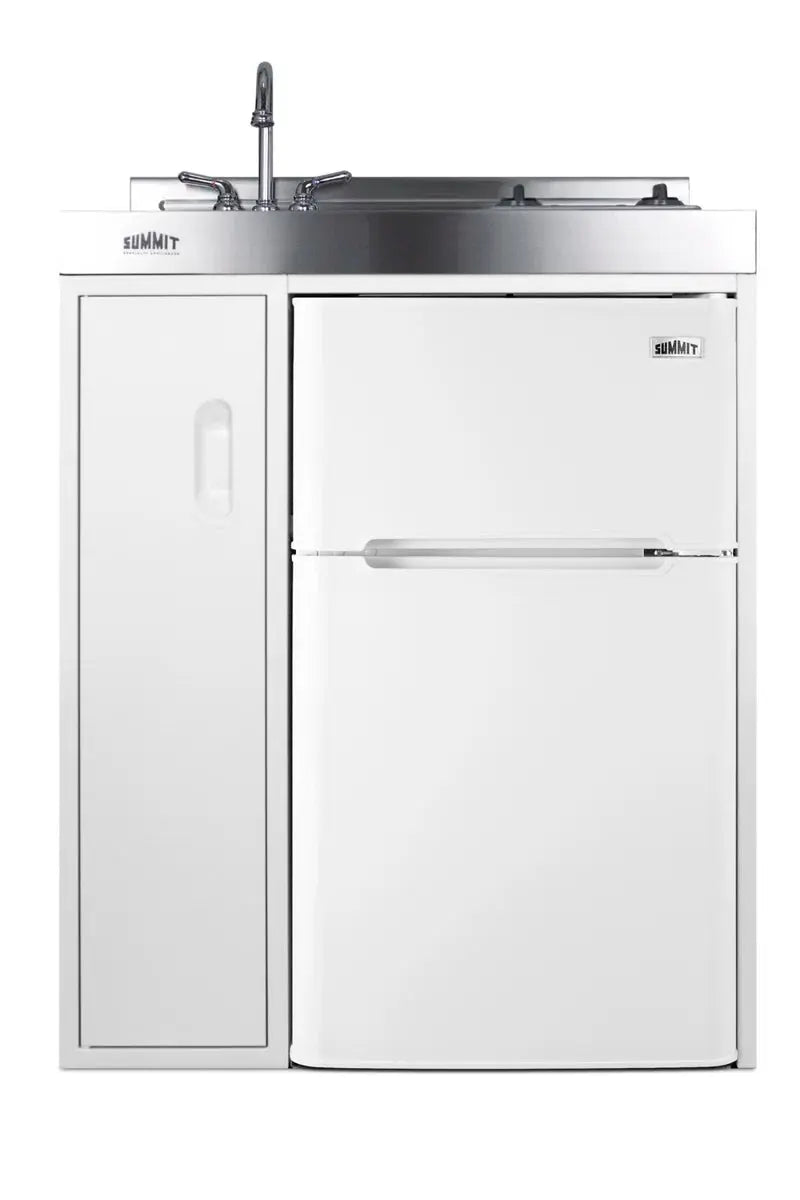 Summit Appliance All-In-One Combo Kitchens 2.93 Cubic Feet Cu. Ft. Mini Fridge with Freezer Kitchenette | Fridge.com