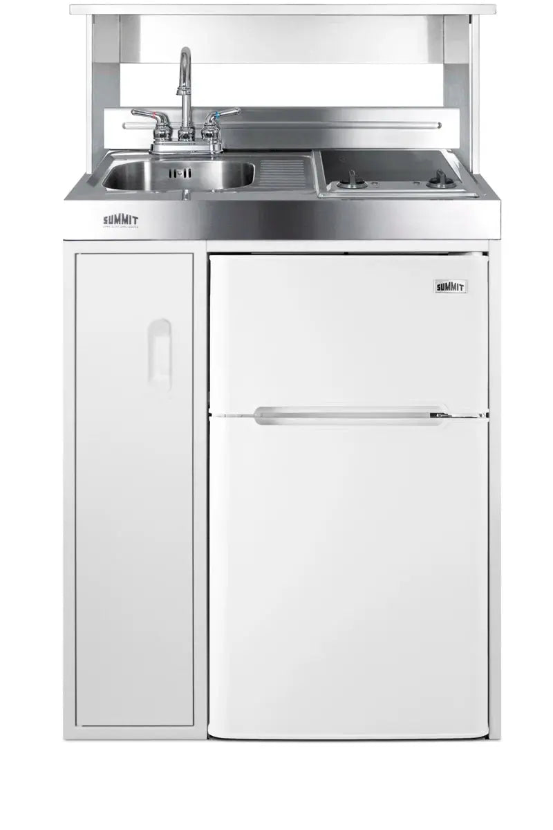 Summit Appliance All-In-One Combo Kitchens 2.93 Cubic Feet Cu. Ft. Mini Fridge with Freezer Kitchenette | Fridge.com