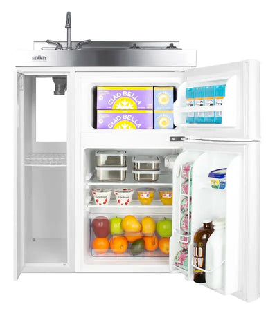 Summit Appliance All-In-One Combo Kitchens 2.93 Cubic Feet Cu. Ft. Mini Fridge with Freezer Kitchenette | Fridge.com