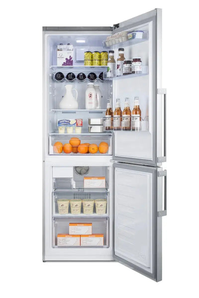 Summit Appliance Apartment Friendly 24" 11.1 Cubic Feet Energy Star Bottom Freezer Refrigerator | Fridge.com