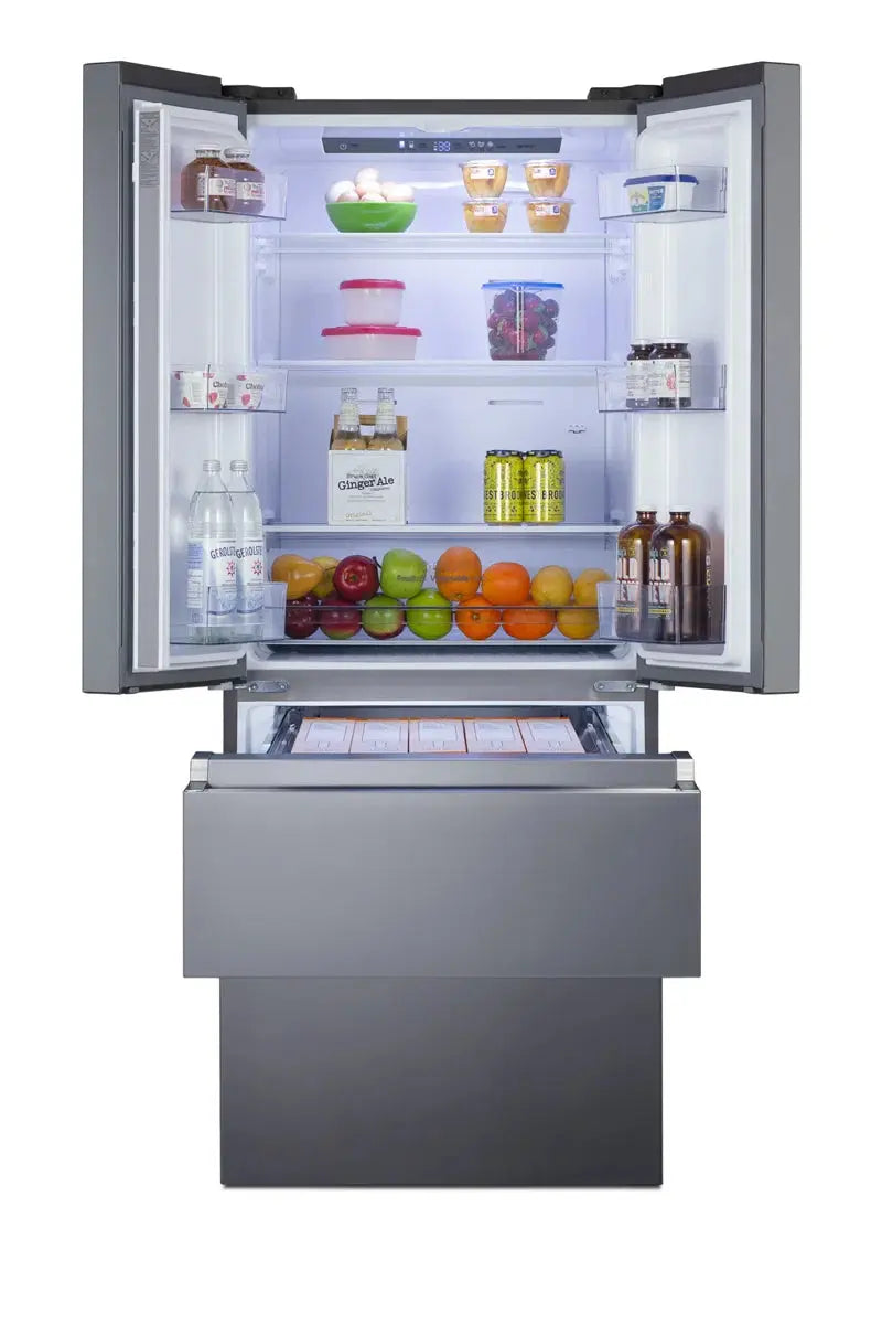 Summit Appliances 28" Counter Depth Bottom Freezer 14.8 Cu. Ft. Refrigerator | Fridge.com