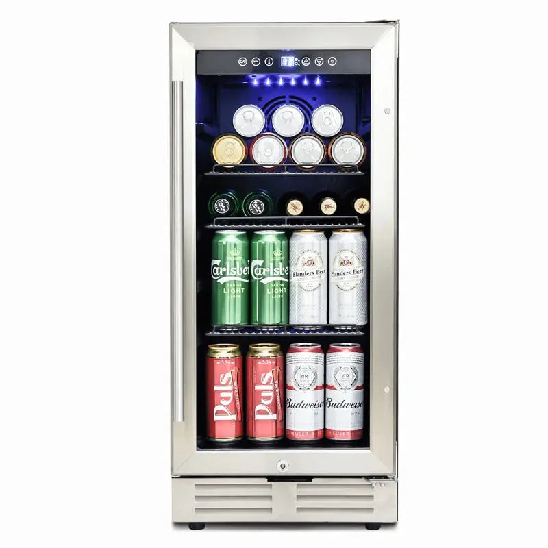 Symple Stuff 14.96'' and 120 Can Wine & Beverage Refrigerator | Fridge.com