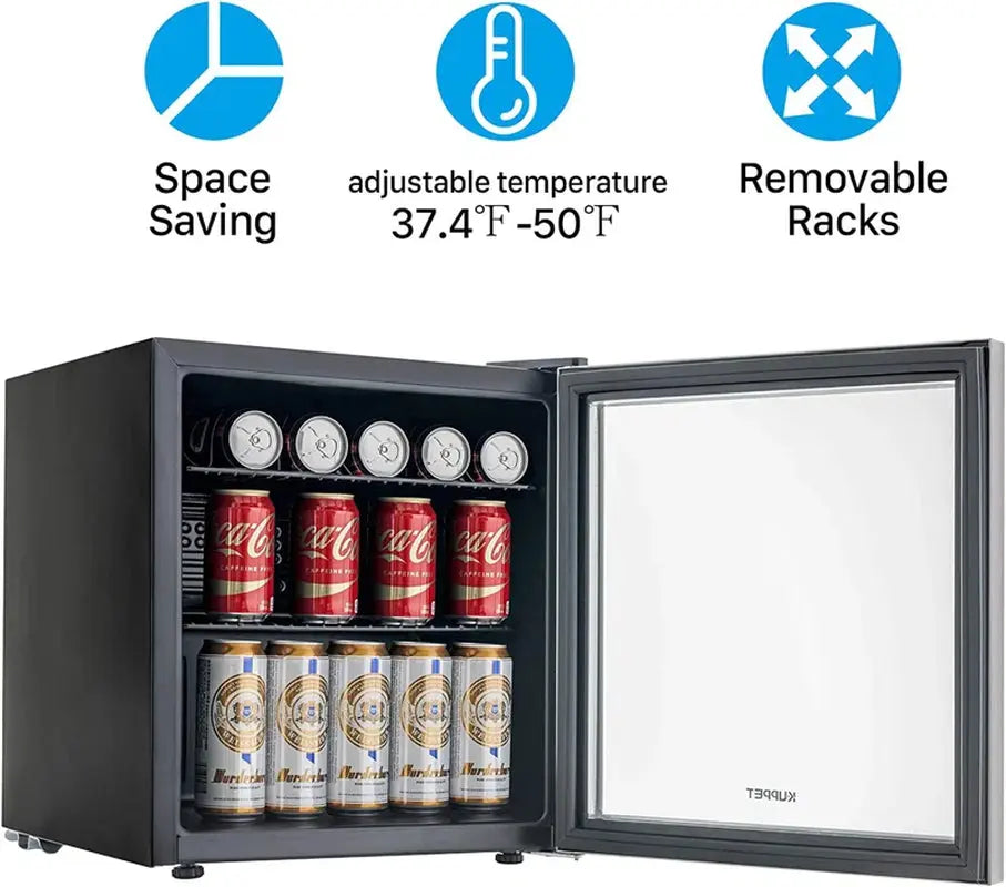 TABU 65 Cans (12 Oz.) Freestanding Beverage Refrigerator | Fridge.com