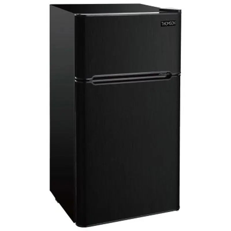 Thomson Black Stainless-Steel Two-Door Refrigerator (4.5 Cu. Ft.) | Fridge.com