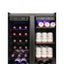 Touch Screen 23.63 In. 24-Bottle Wine and 58-Can Beverage Cooler | Fridge.com