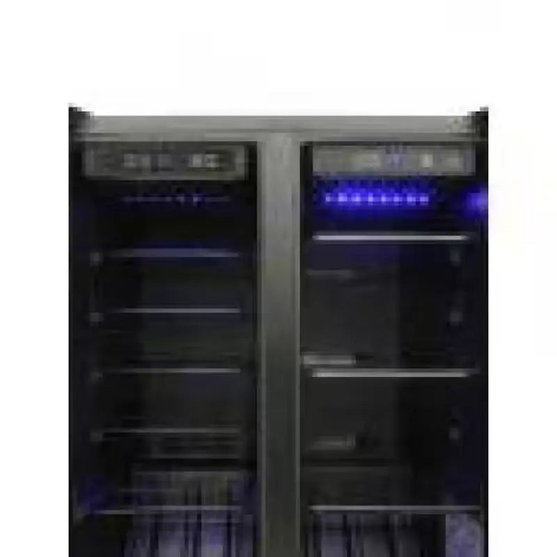 Touch Screen 23.63 In. 24-Bottle Wine and 58-Can Beverage Cooler | Fridge.com