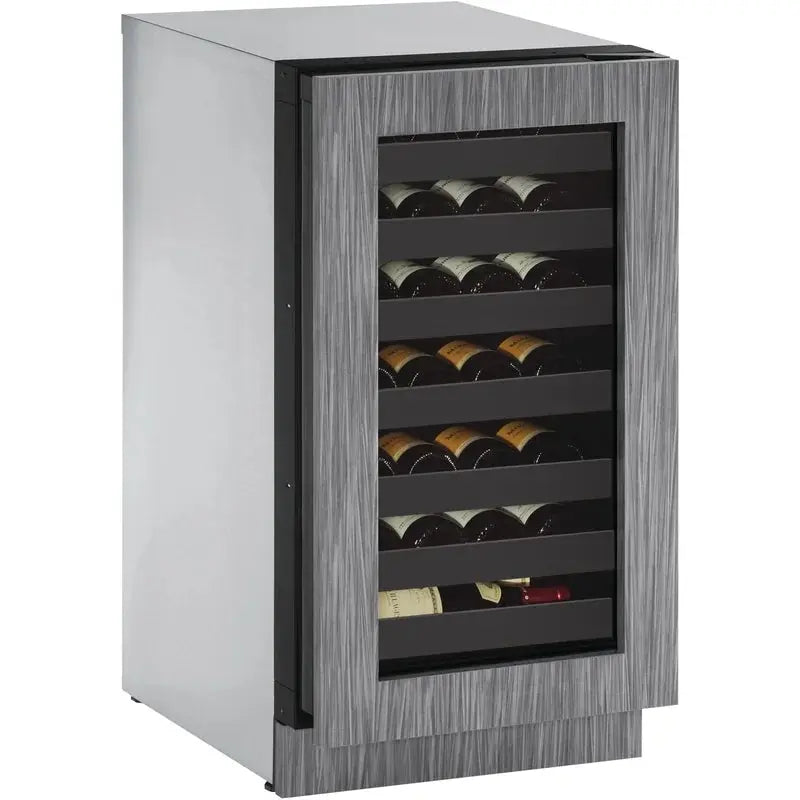 U-Line 17.75'' 31 Bottle Single Zone Freestanding Wine Refrigerator | Fridge.com