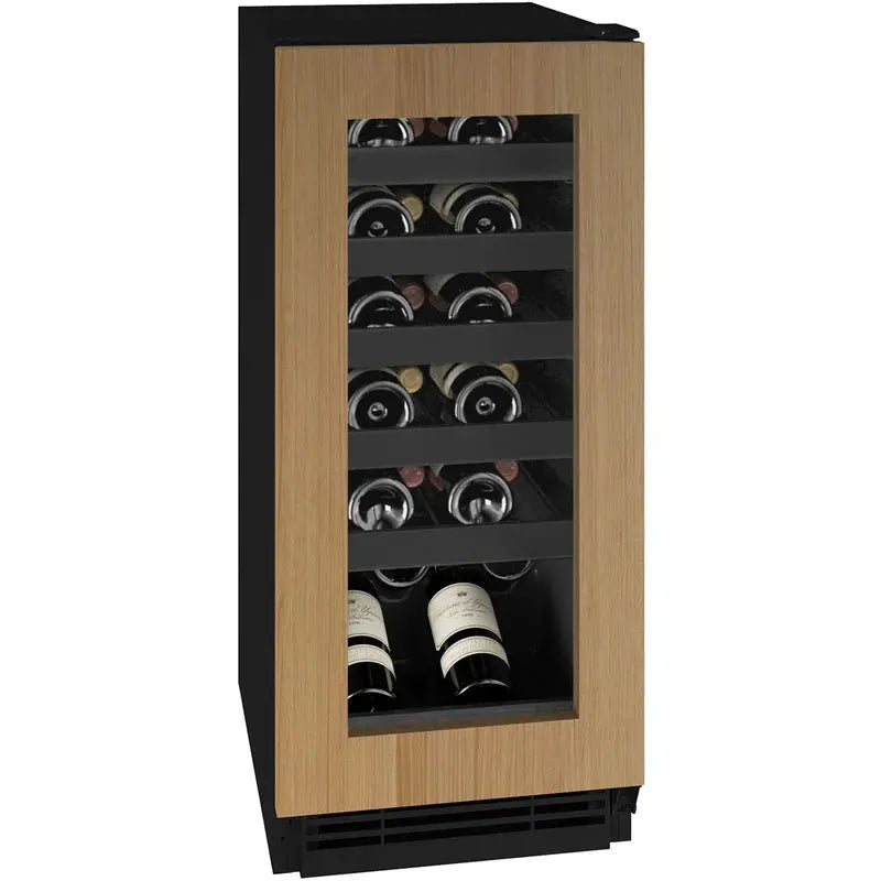 U-Line 23.25'' 24 Bottle Single Zone Built-In Wine Refrigerator | Fridge.com