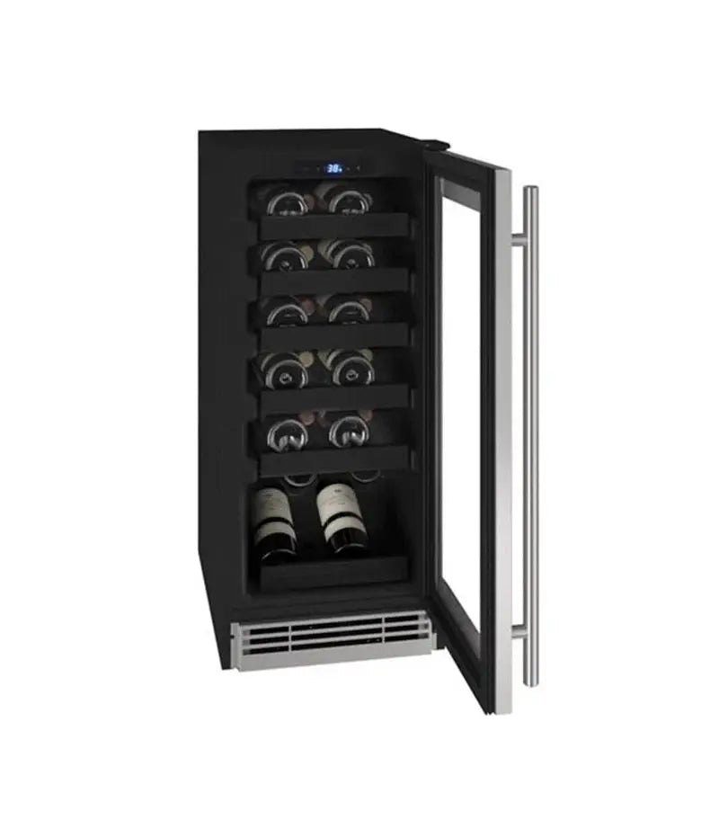 U-Line 23.25'' 24 Bottle Single Zone Wine Refrigerator | Fridge.com