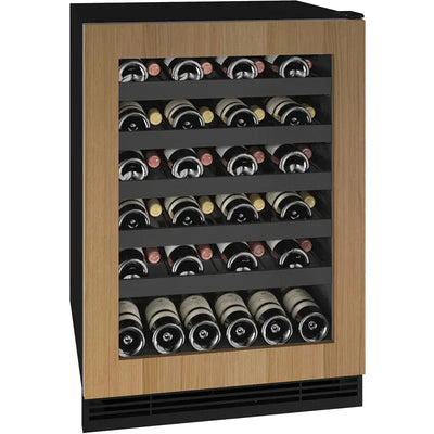 U-Line 23.25'' 48 Bottle Single Zone Wine Refrigerator | Fridge.com