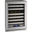 U-Line 23.625'' 49 Bottle Dual Zone Wine Refrigerator | Fridge.com