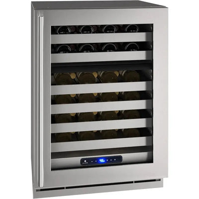 U-Line 23.625'' 49 Bottle Dual Zone Wine Refrigerator | Fridge.com