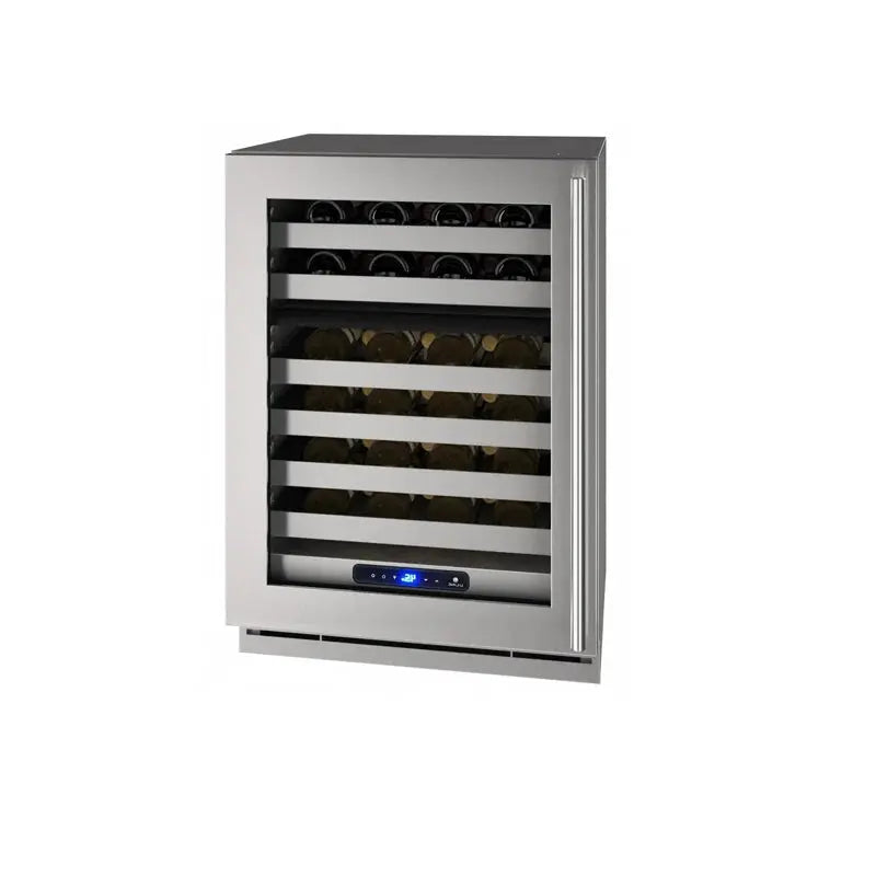 U-Line 23.625'' 49 Bottle Dual Zone Wine Refrigerator | Fridge.com