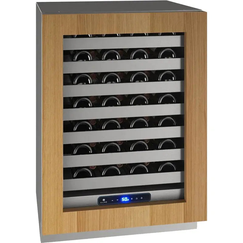 U-Line 23.625'' 49 Bottle Single Zone Wine Refrigerator | Fridge.com