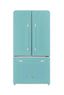 Unique Appliances Classic Retro 36" 21.4 Cubic Feet Energy Star French Door Refrigerator with Internal Water and Ice Dispenser | Fridge.com