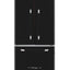 Unique Appliances Classic Retro 36" 21.4 Cubic Feet Energy Star French Door Refrigerator with Internal Water and Ice Dispenser | Fridge.com