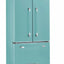 Unique Appliances Classic Retro 36" 21.4 Cubic Feet Energy Star French Door Refrigerator with Internal Water and Ice Dispenser | Fridge.com