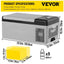 VEVOR 12 Volt Car Refrigerator Portable Freezer 16Qt Truck RV Fridge APP Control | Fridge.com