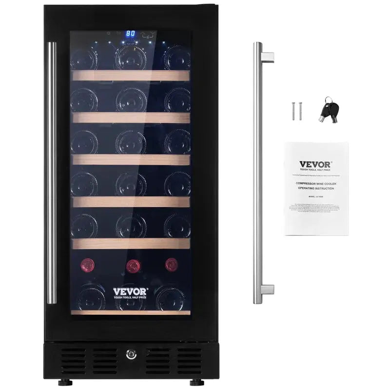 VEVOR 14.96'' and Can Single Zone Wine & Beverage Refrigerator | Fridge.com