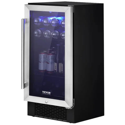 VEVOR 14.96'' and Can Single Zone Wine & Beverage Refrigerator | Fridge.com