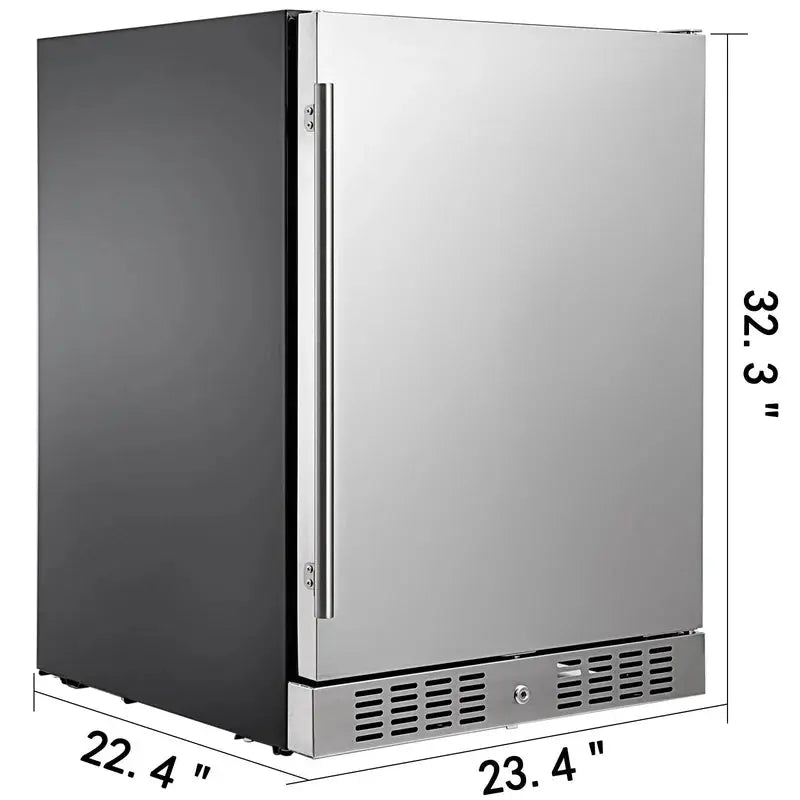 VEVOR 142 Cans (12 Oz.) Built-In Beverage Refrigerator | Fridge.com