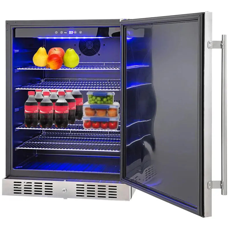 VEVOR 142 Cans (12 Oz.) Built-In Beverage Refrigerator | Fridge.com