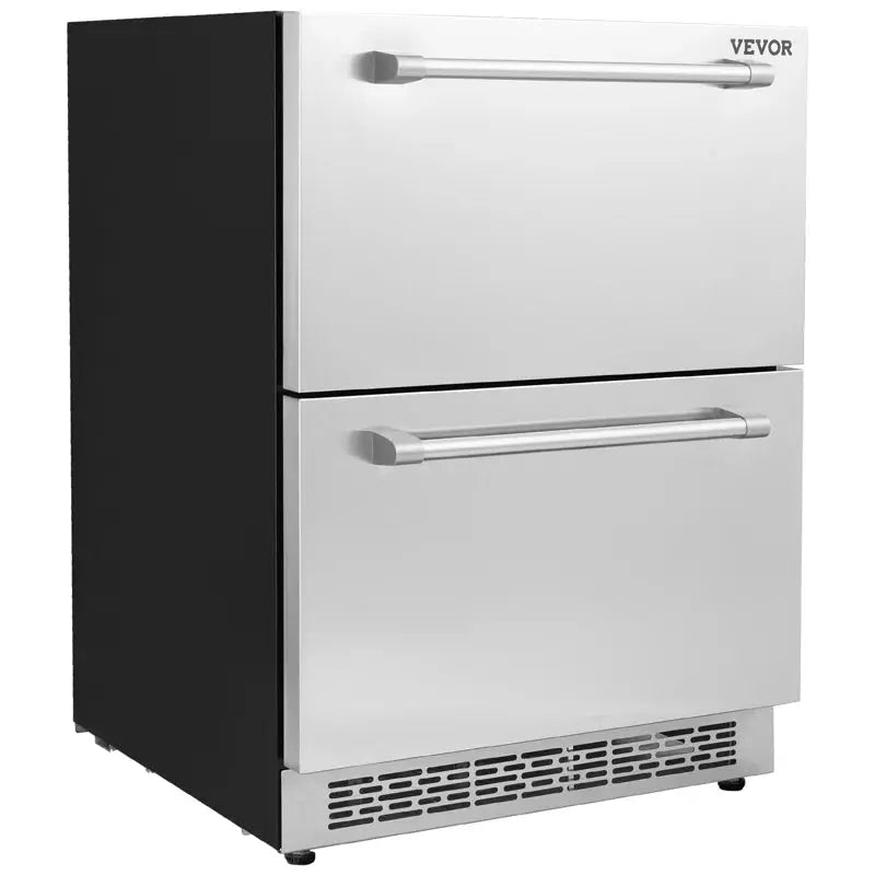 VEVOR 150 Cans (12 Oz.) 4.87 Cubic Feet Outdoor Rated Beverage Refrigerator with Wine Storage | Fridge.com