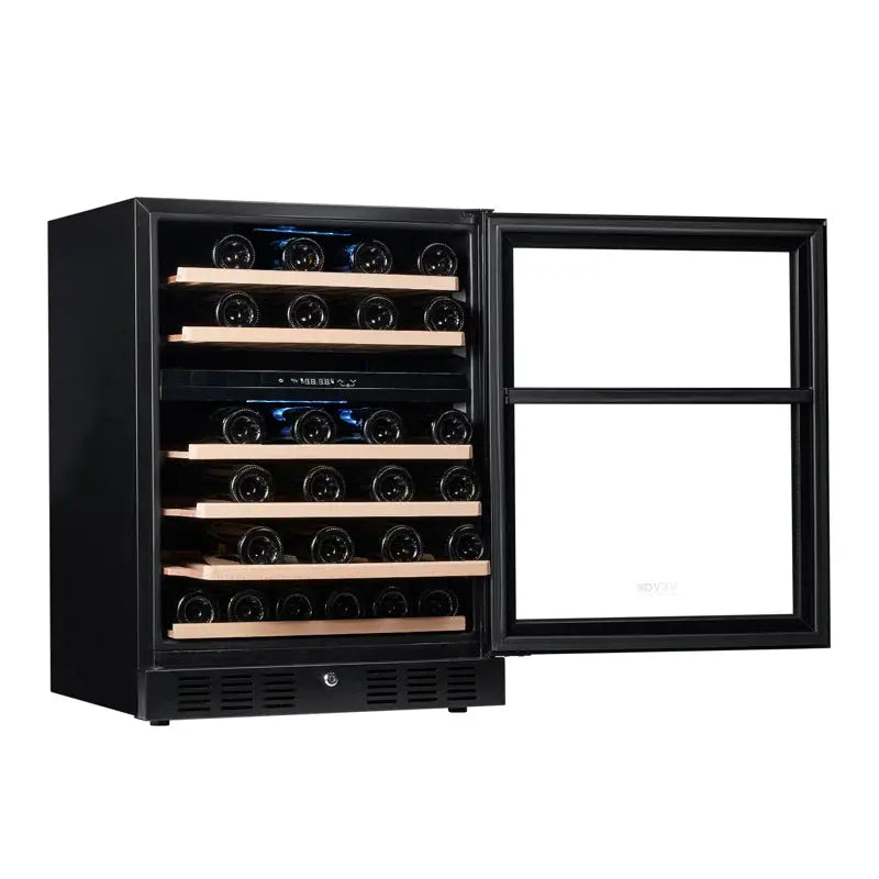 VEVOR 23.42'' and Can Single Zone Wine & Beverage Refrigerator | Fridge.com